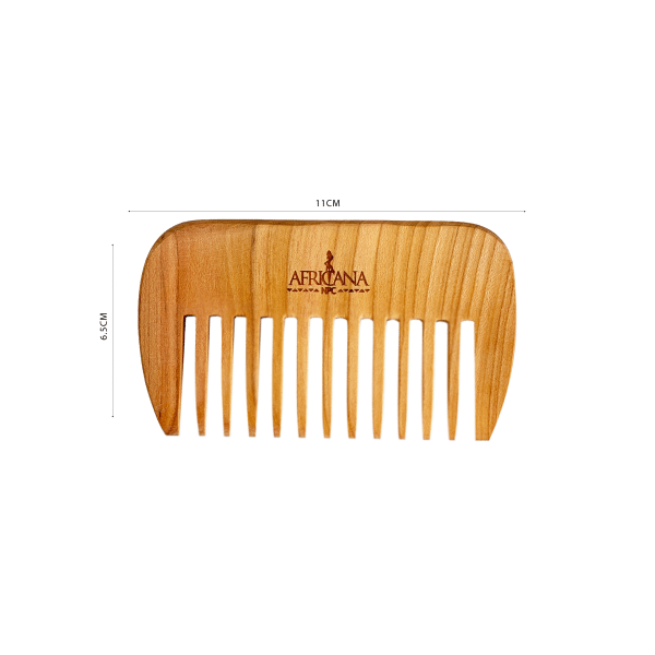 Africana Olive Wooden Comb - Image 2